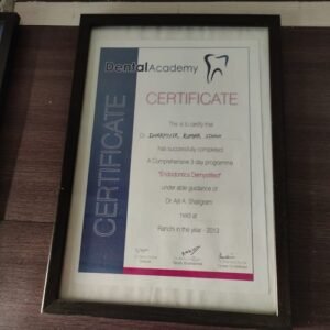 Awards for best dental academy