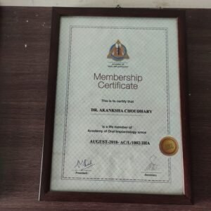 membership certificate